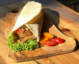 Kebab Wegański na ostro