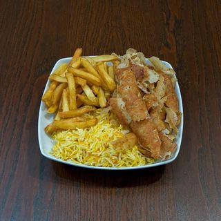 Carne Con Patatas Y Arroz