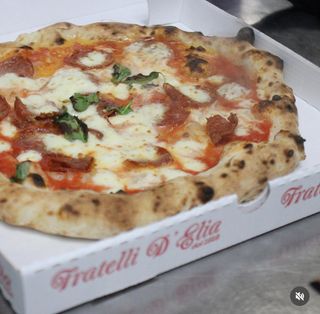 Margherita al salame