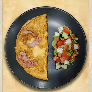 Omlet sir, šunka