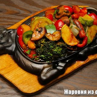 Баранина на жаровне