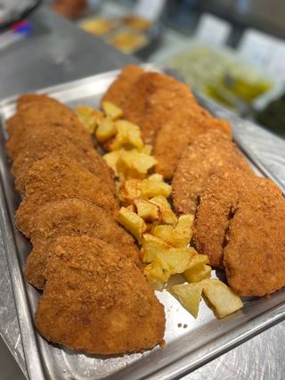 2 Pechugas De Pollo Rebozadas 