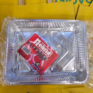 Vaschette alluminio 4 porzioni 