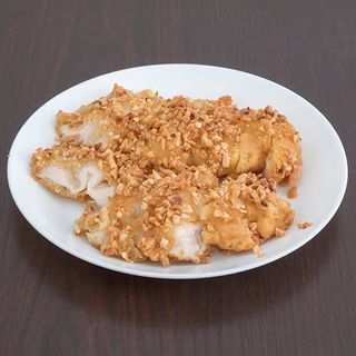 Pechugade Pollo Tostado Con Almedras