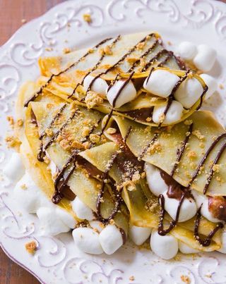 Crêpe Marshmallow & Nutella