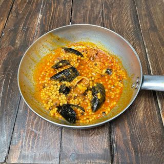 Riso o penne o fregola allo scoglio