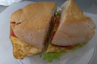Omelete no Pão