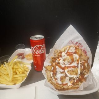 Panino kebab XXL menù