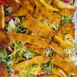 Ensalada De Pollo Con Mostaza Y Miel