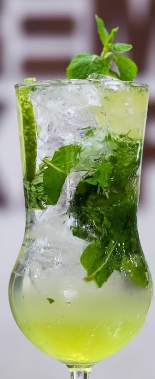 Lime And Mint Lemonade