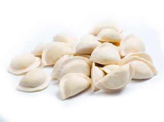 Вареники сытные п/ф (0,8 кг.) DAMDI (полуфабрикат)