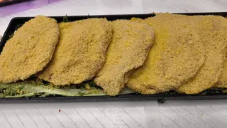 Cordon bleu di carne di maiale fresco preparato imbottito con provola affumicata e prosciutto cotto (Rovagnati) 500 g