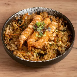 Yakimeshi de Ebi