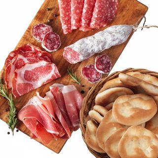 Tagliere di salumi misti per 2 persone