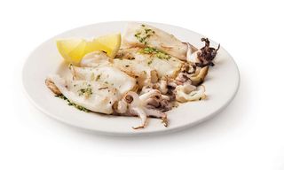 Tapa De Calamarcitos A La Plancha