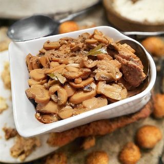 Bifinhos com Cogumelos Petits