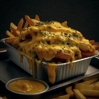 Patatas Carne y Queso Grandes