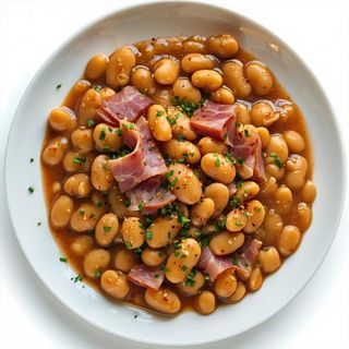 Fagioli con l'osso di prosciutto