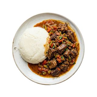 Goat's Meat Wet Fry