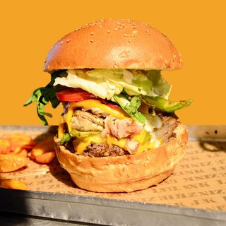Le Zinkoholic Burger