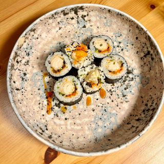 Norimaki de Salmão Tempura