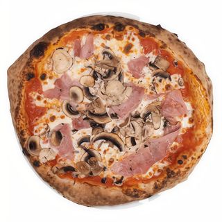 Pizza Prosciutto E Funghi (30 Cm.)