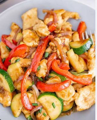 Chicken Vegetable Sauce