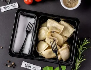 Вареники XL з картоплею та грибами  330 г.