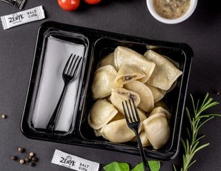 Вареники XL з картоплею та грибами  330 г.