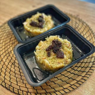 'Trinxat' de col con panzeta y butifarra negra