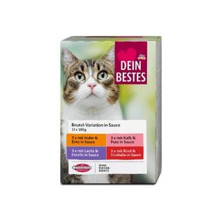 DEIN BESTES Potpuna hrana za mačke - meso u umaku, 1.200 g