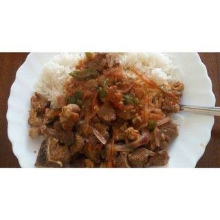 Rice with Beef