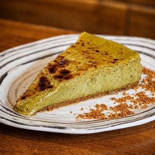 TARTA DE QUESO PISTACHO