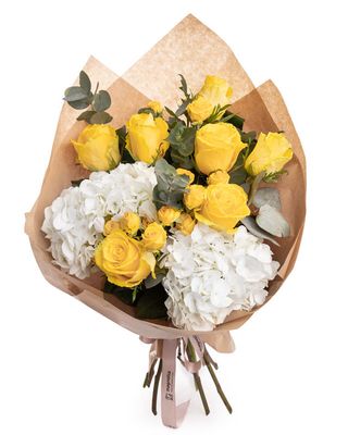 Buchet trandafiri "O zi însorită"