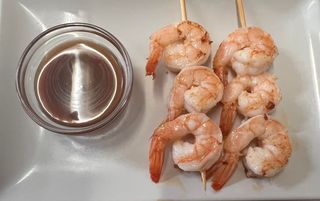 Espetadas de Camarão