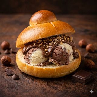 Brioche al gelato