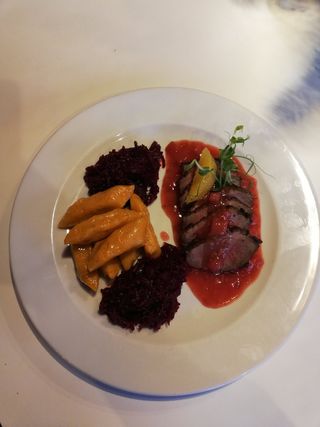 Grillowana pierś z kaczki