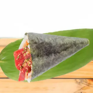 91-Temaki De Atún Macerado Picante (1 Ud.)