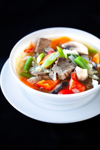 Zupa z wołowiną