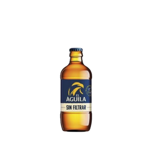 Cerveza Águila Sin Filtrar botellín (330ml.)