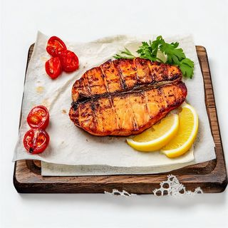 File de Somon la grătar