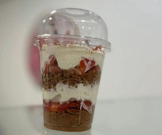 Fresas con chocolate grande