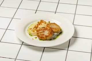 Куриные котлеты с картофельным пюре 