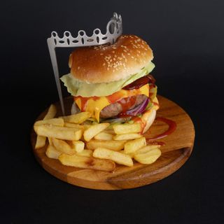 Beef burger + Pepsi 0.33l