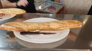 BACON + QUESO BOCADILLO XXL 