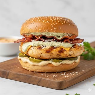 Burger De Pollo Cesar