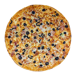 Фамилна пица с шунка и маслини (1200гр)