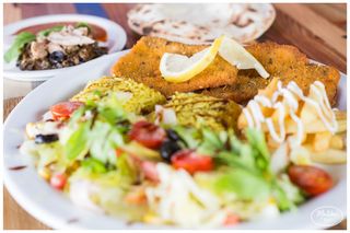 Plat escalope panée