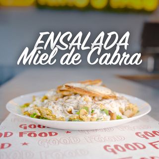 Ensalada miel de cabra