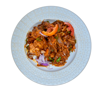 Poulet Sauté Aux Légumes + Frites